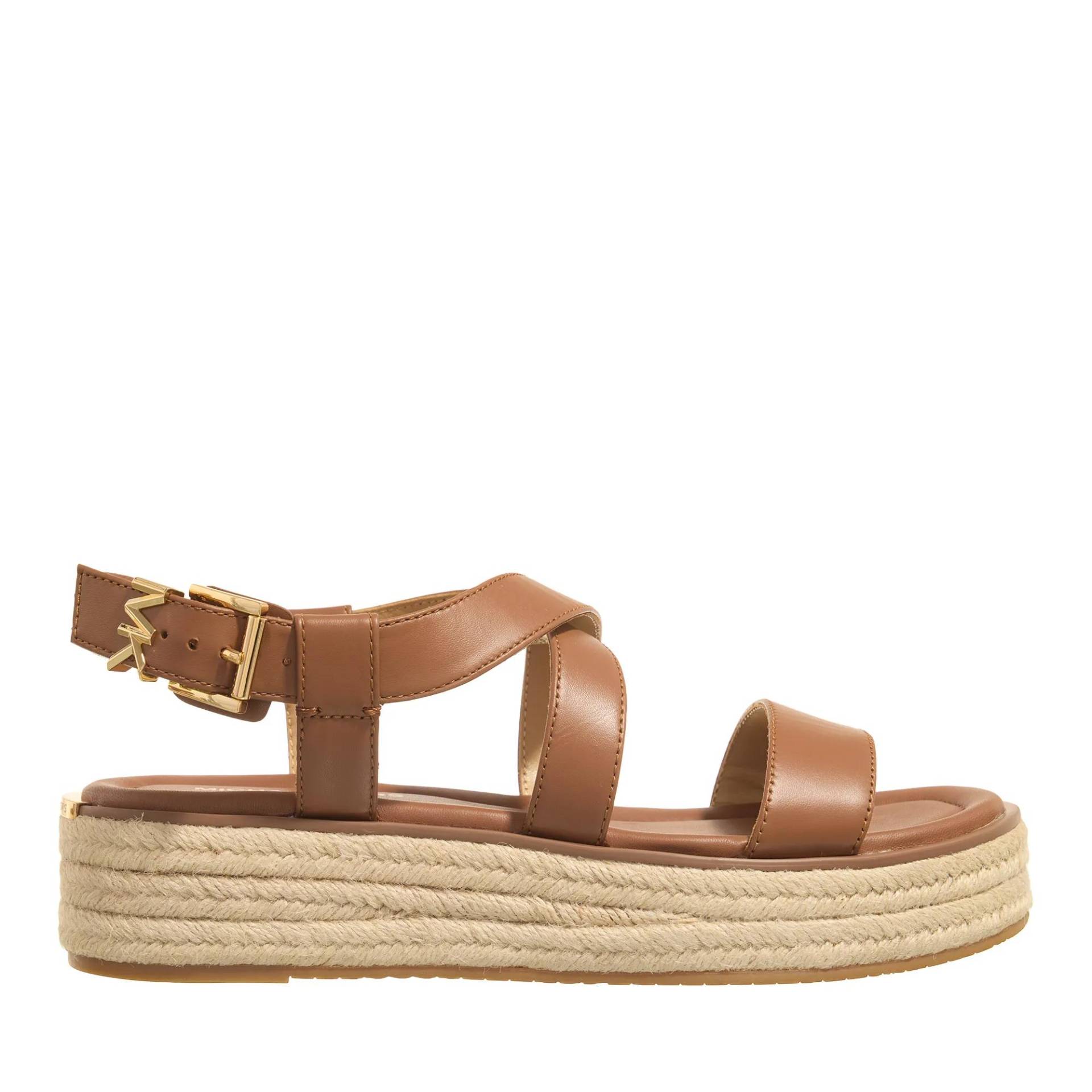 Michael Kors Espadrilles - Lynn Espadrille Sandal - Gr. 36 (EU) - in Braun - für Damen von Michael Kors