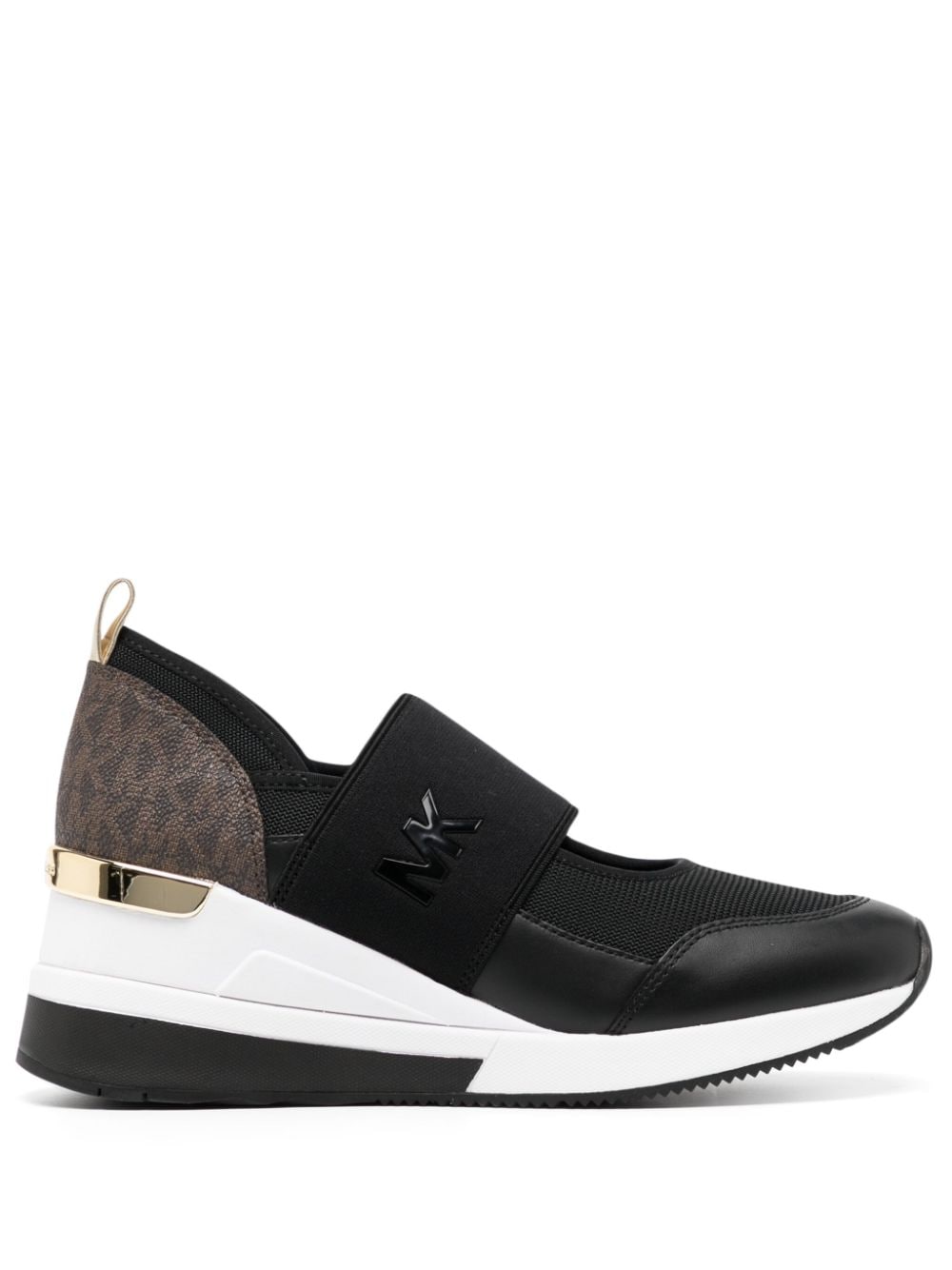 Michael Kors Fae panelled sneakers - Black von Michael Kors