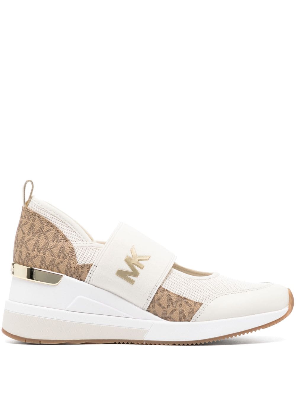 Michael Kors Fae panelled sneakers - White von Michael Kors