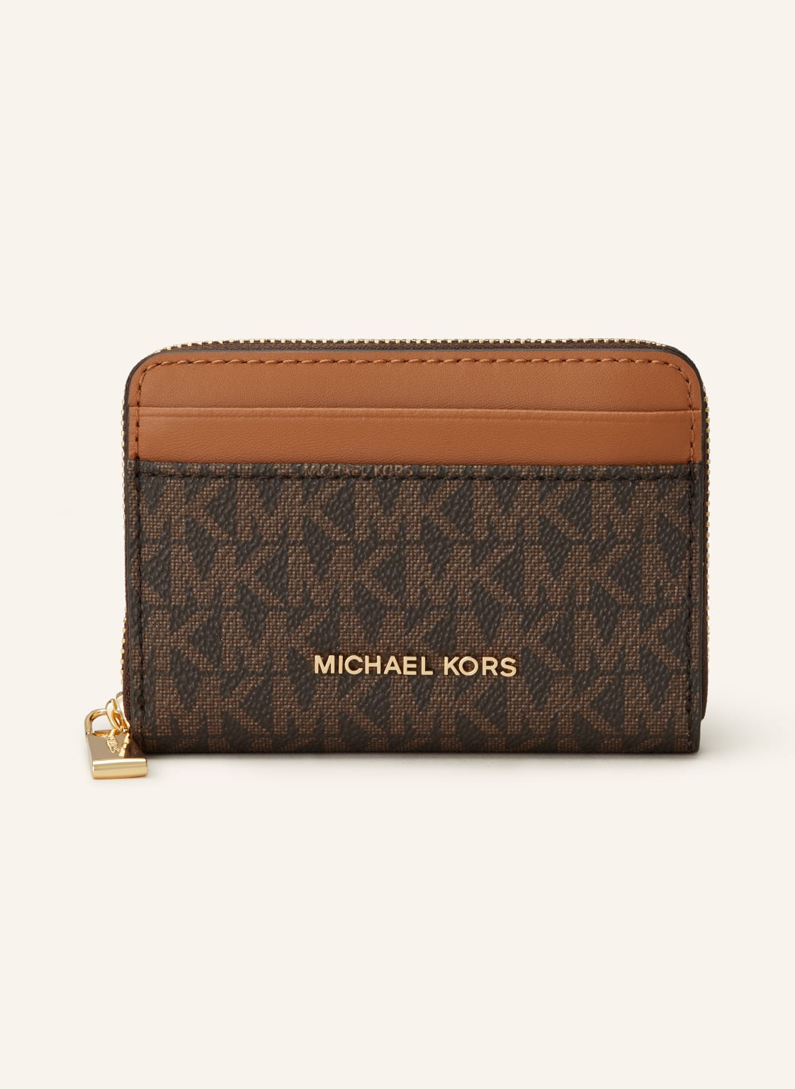 Michael Kors Geldbörse Jet Set braun von Michael Kors