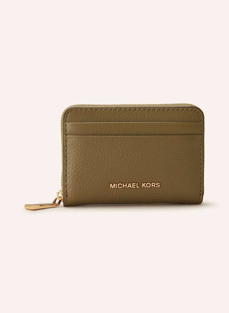 Michael Kors Geldbörse Jet Set gruen von Michael Kors