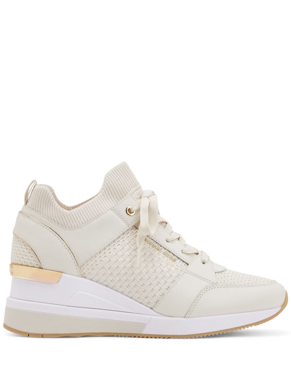 Michael Kors Georgie knitted sneakers - Neutrals von Michael Kors