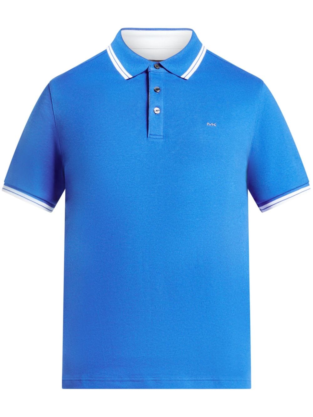 Michael Kors Greenwich Cotton Polo Shirt - Blue von Michael Kors