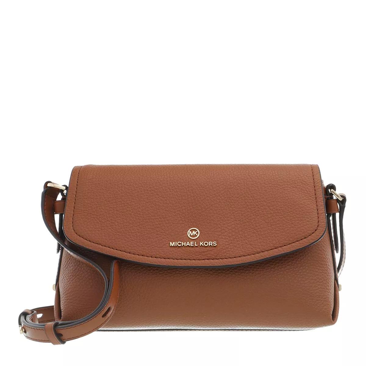 Michael Kors Handtasche - Brooklyn Large Flap Crossbody Bag - Gr. unisize - in Braun - für Damen von Michael Kors