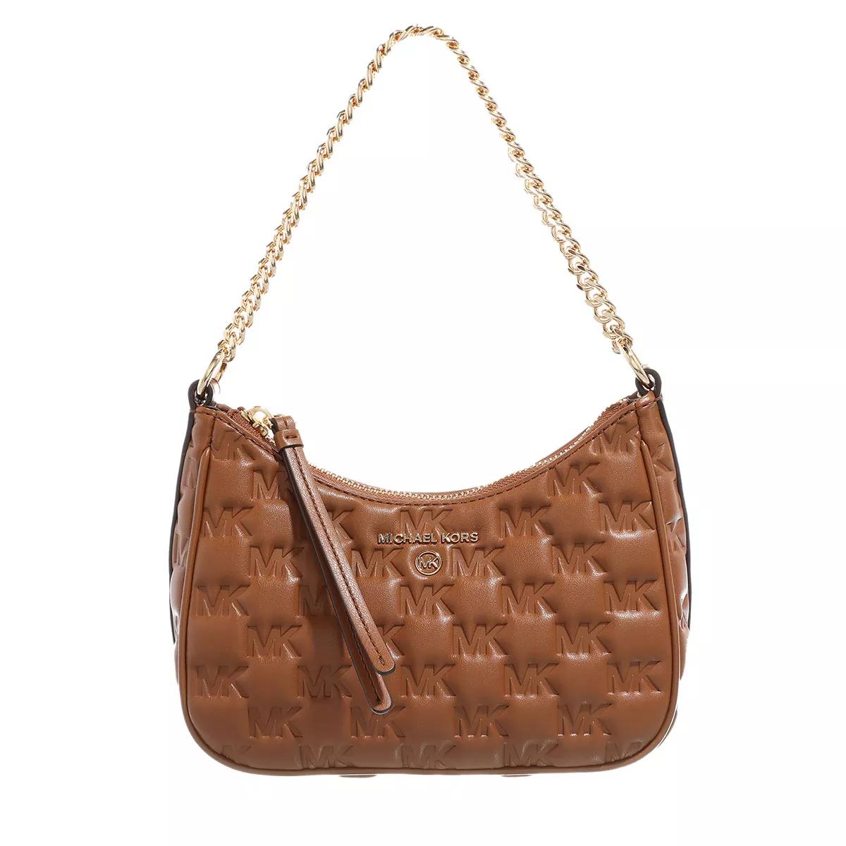 Michael Kors Handtasche - Jet Set Charm Small Chain Pouchette - Gr. unisize - in Cognacbraun - für Damen von Michael Kors