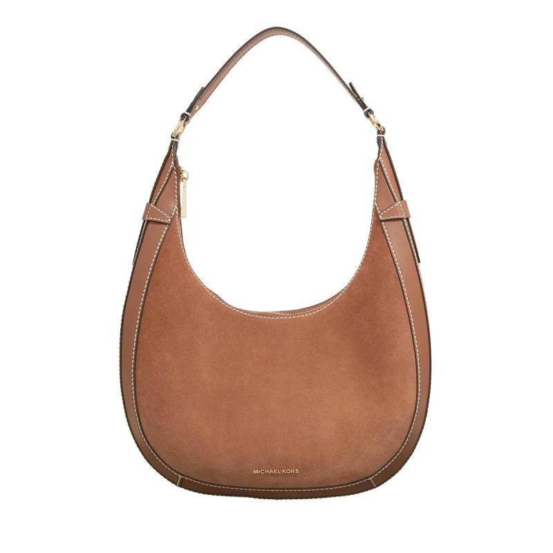 Michael Kors Handtasche - Lg Crescent Tz Hobo Shldr - Gr. unisize - in Braun - für Damen von Michael Kors