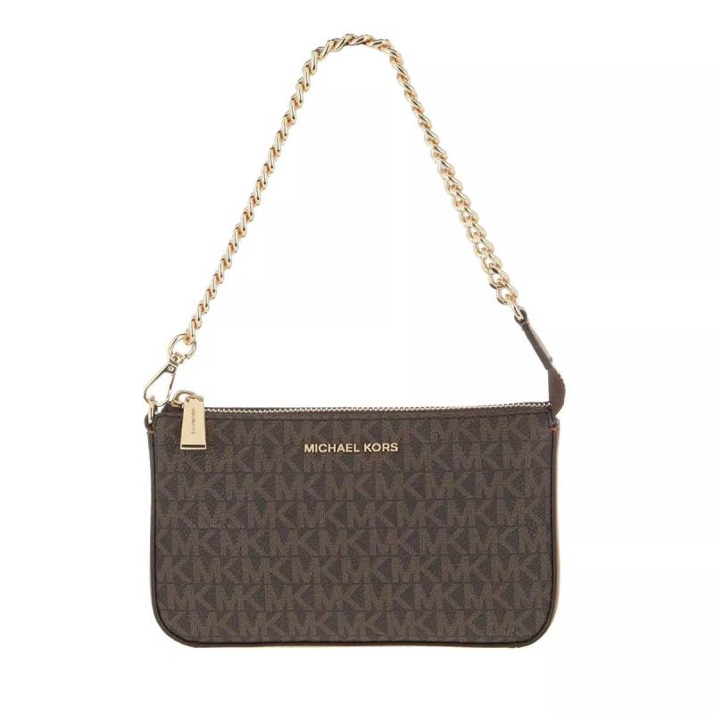 Michael Kors Handtasche - Md Chain Pouchette - Gr. unisize - in Braun - für Damen von Michael Kors