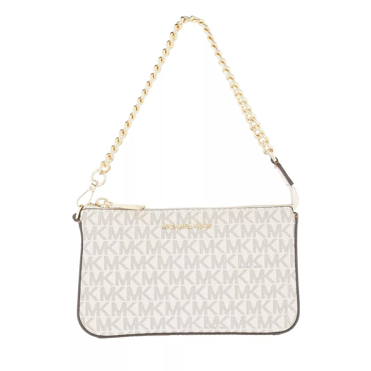 Michael Kors Handtasche - Md Chain Pouchette - Gr. unisize - in Creme - für Damen von Michael Kors