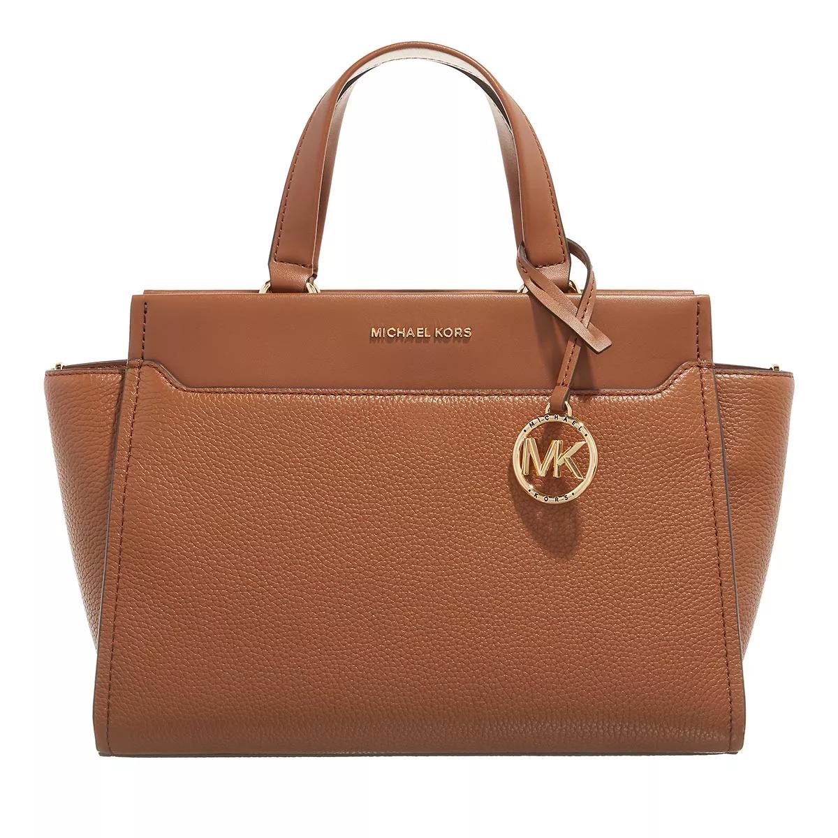 Michael Kors Henkeltasche - Graham Medium Satchel - Gr. unisize - in Cognacbraun - für Damen von Michael Kors