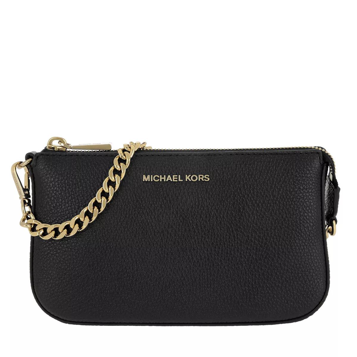 Michael Kors Henkeltasche - Jet Set Medium Chain Pouchette - Gr. unisize - in Schwarz - für Damen von Michael Kors