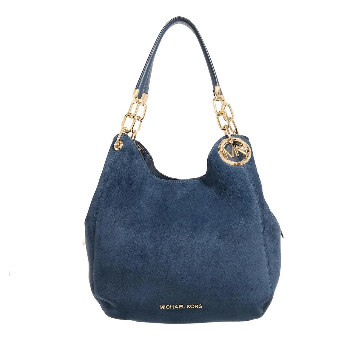 Michael Kors Henkeltasche - Lillie Large Chain Shoulder Tote - Gr. unisize - in Blau - für Damen von Michael Kors