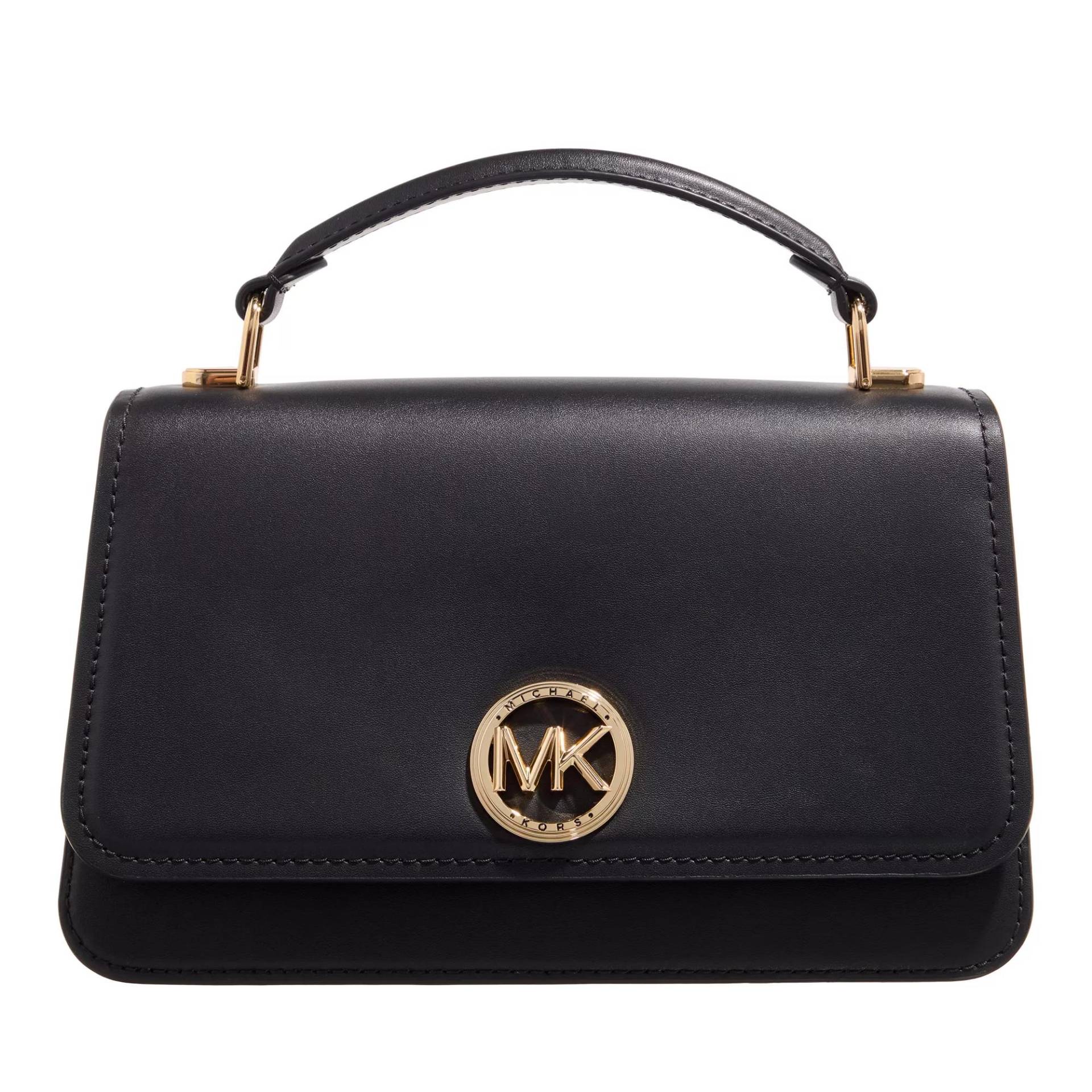 Michael Kors Henkeltasche - Md Ew Th Chn Satchel - Gr. unisize - in Schwarz - für Damen von Michael Kors