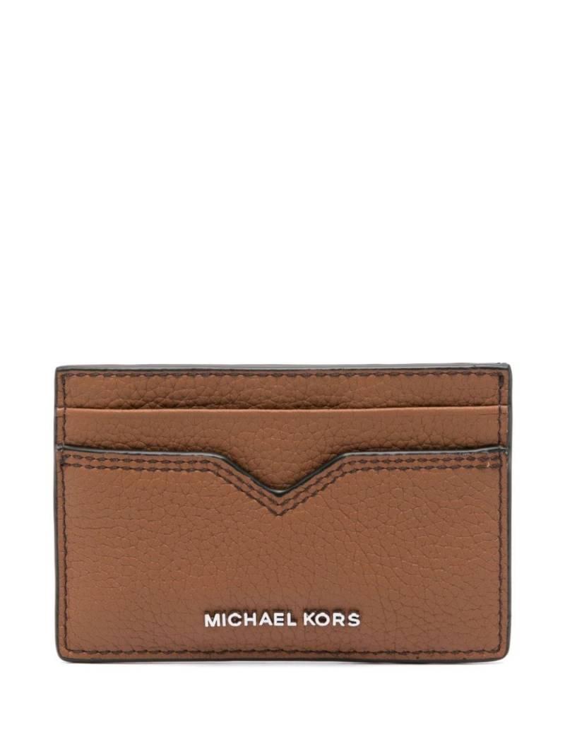 Michael Kors Hudson cardholder - Brown von Michael Kors