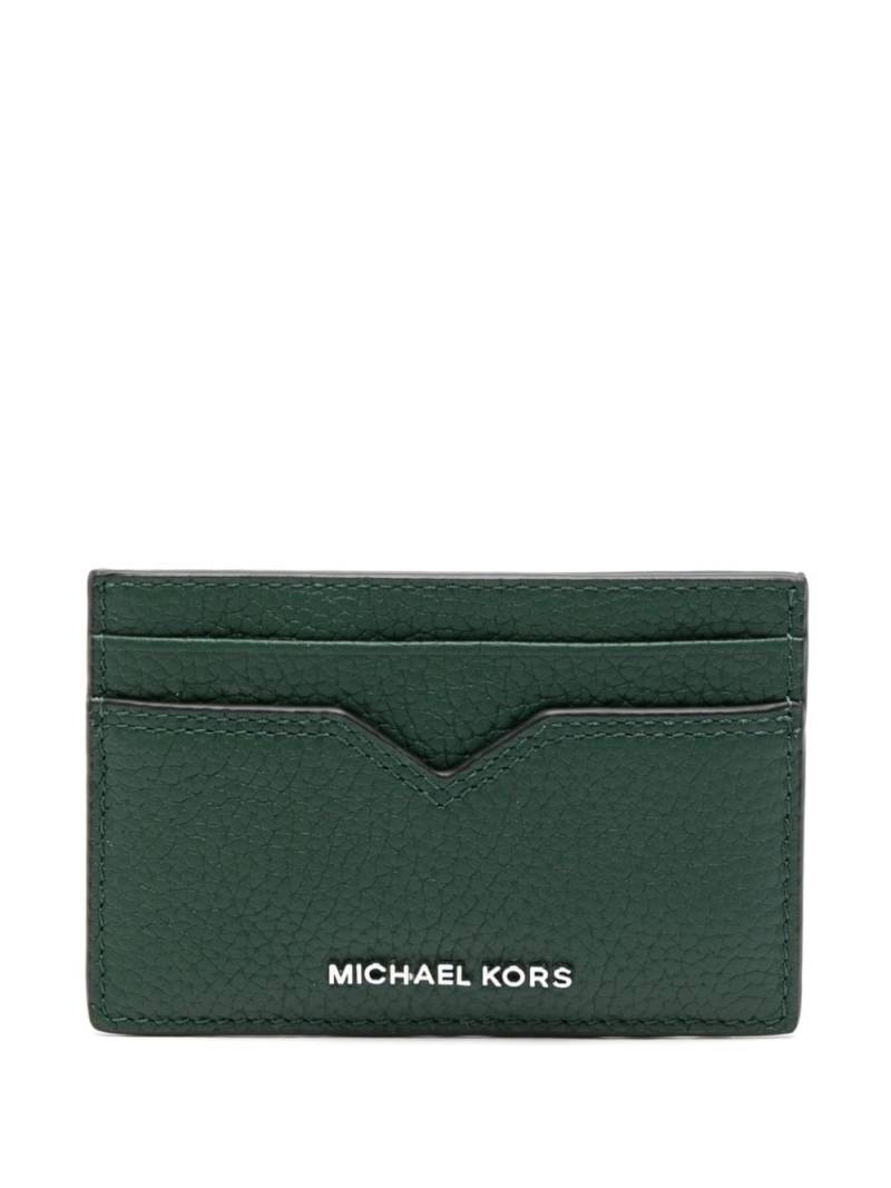 Michael Kors Hudson cardholder - Green von Michael Kors