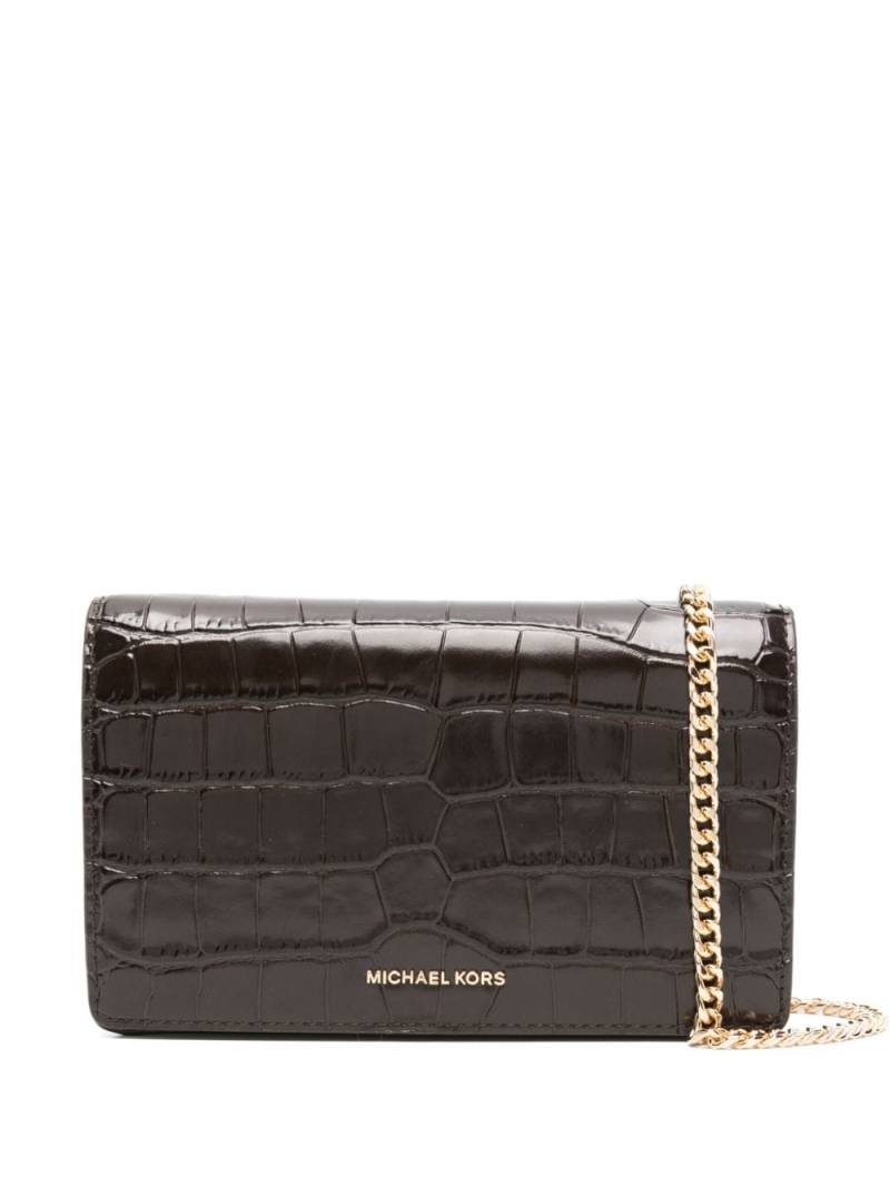 Michael Kors Jet Set cross body bag - Brown von Michael Kors