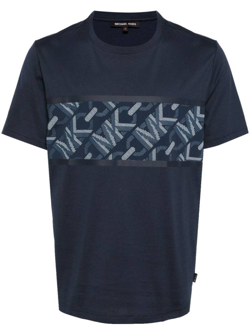 Michael Kors Jumbo Empire Stripe T-shirt - Blue von Michael Kors