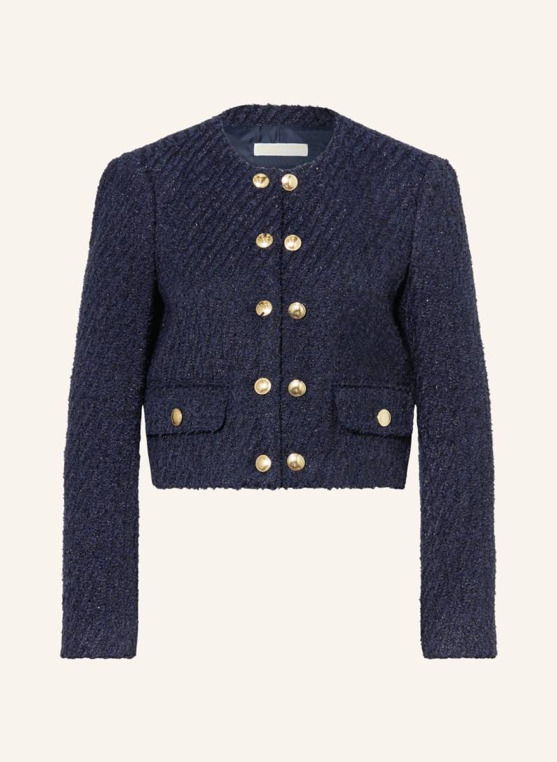 Michael Kors Kastenjacke Aus Tweed Mit Glitzergarn blau von Michael Kors