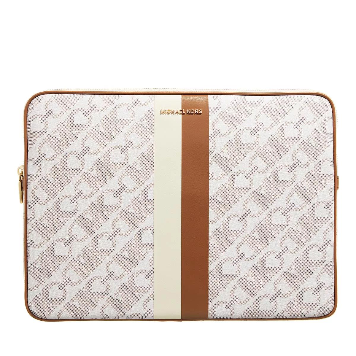 Michael Kors Laptoptaschen - Case For Laptop Or Tablet - Gr. unisize - in Creme - für Damen von Michael Kors