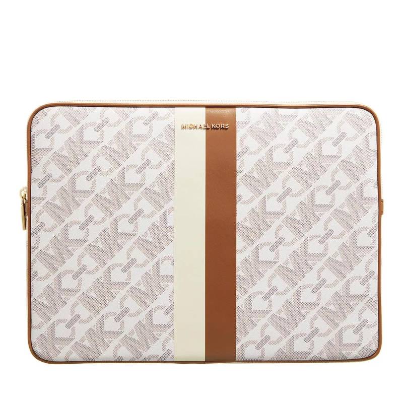 Michael Kors Laptoptaschen - Case For Laptop Or Tablet - Gr. unisize - in Creme - für Damen von Michael Kors