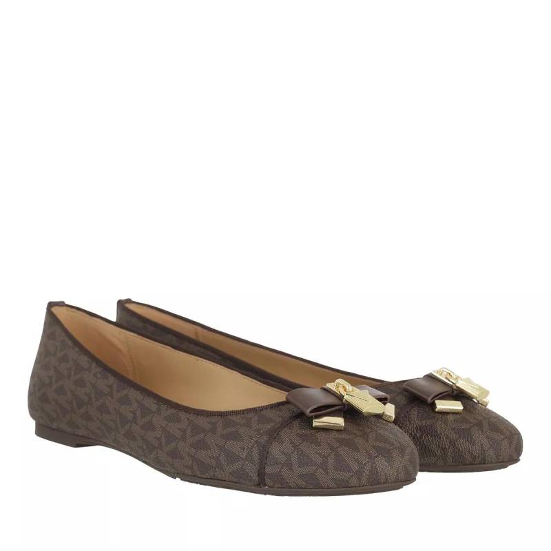 Michael Kors Loafers & Ballerinas - Alice Ballet - Gr. 39 (EU) - in Braun - für Damen von Michael Kors