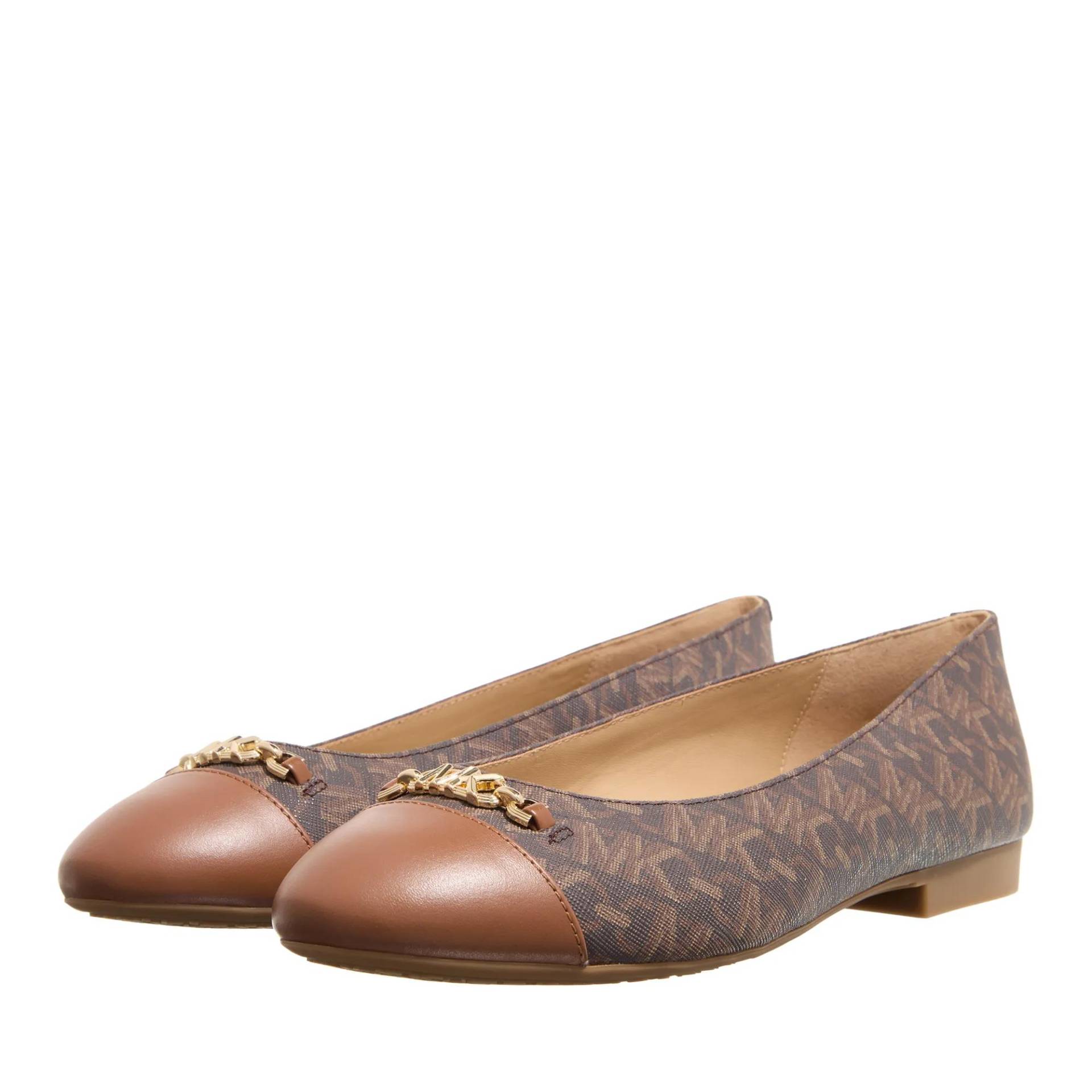 Michael Kors Loafer - Rebecca Flex Ballet - Gr. 36 (EU) - in Braun - für Damen von Michael Kors