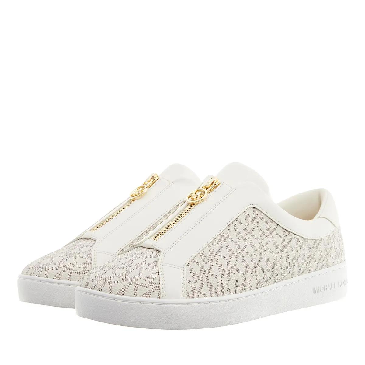 Michael Kors Low-Top Sneaker - Keaton Zip Slip On - Gr. 37 (EU) - in Creme - für Damen von Michael Kors