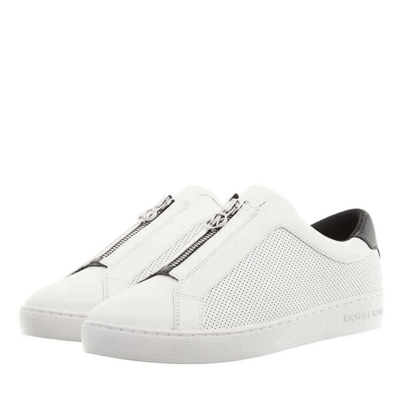 Michael Kors Low-Top Sneaker - Keaton Zip Slip On - Gr. 36 (EU) - in Weiß - für Damen von Michael Kors