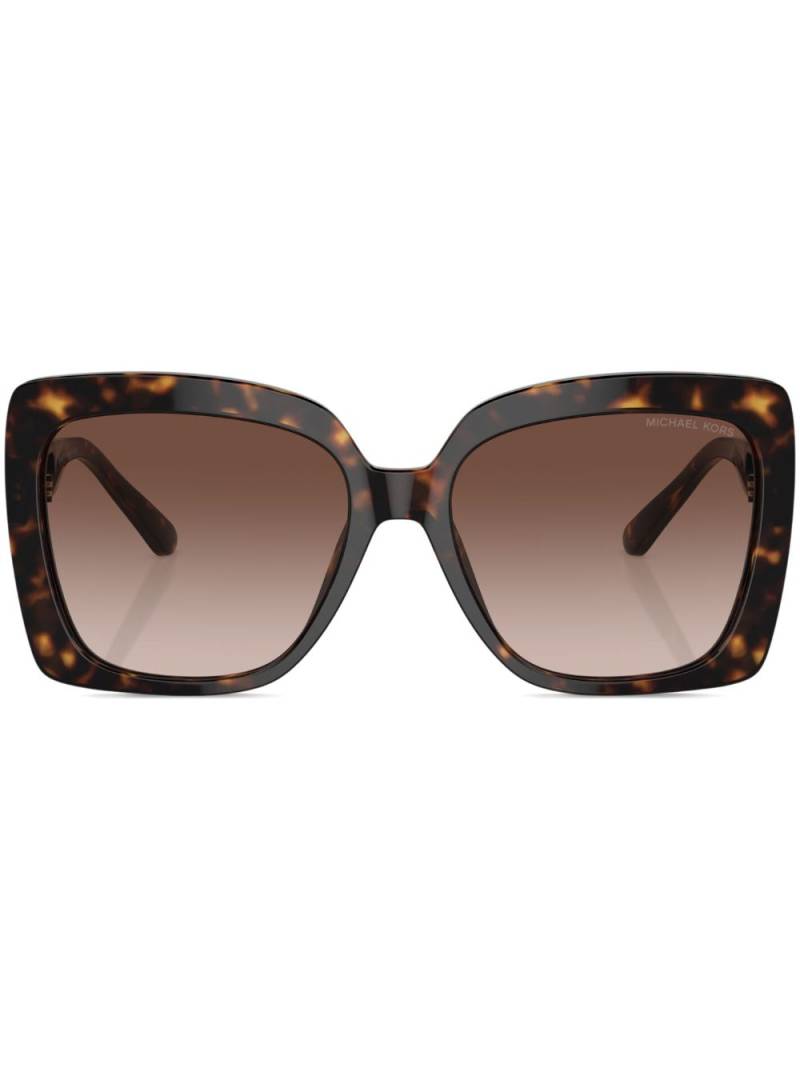 Michael Kors Nice oversize square-frame sunglasses - Brown von Michael Kors