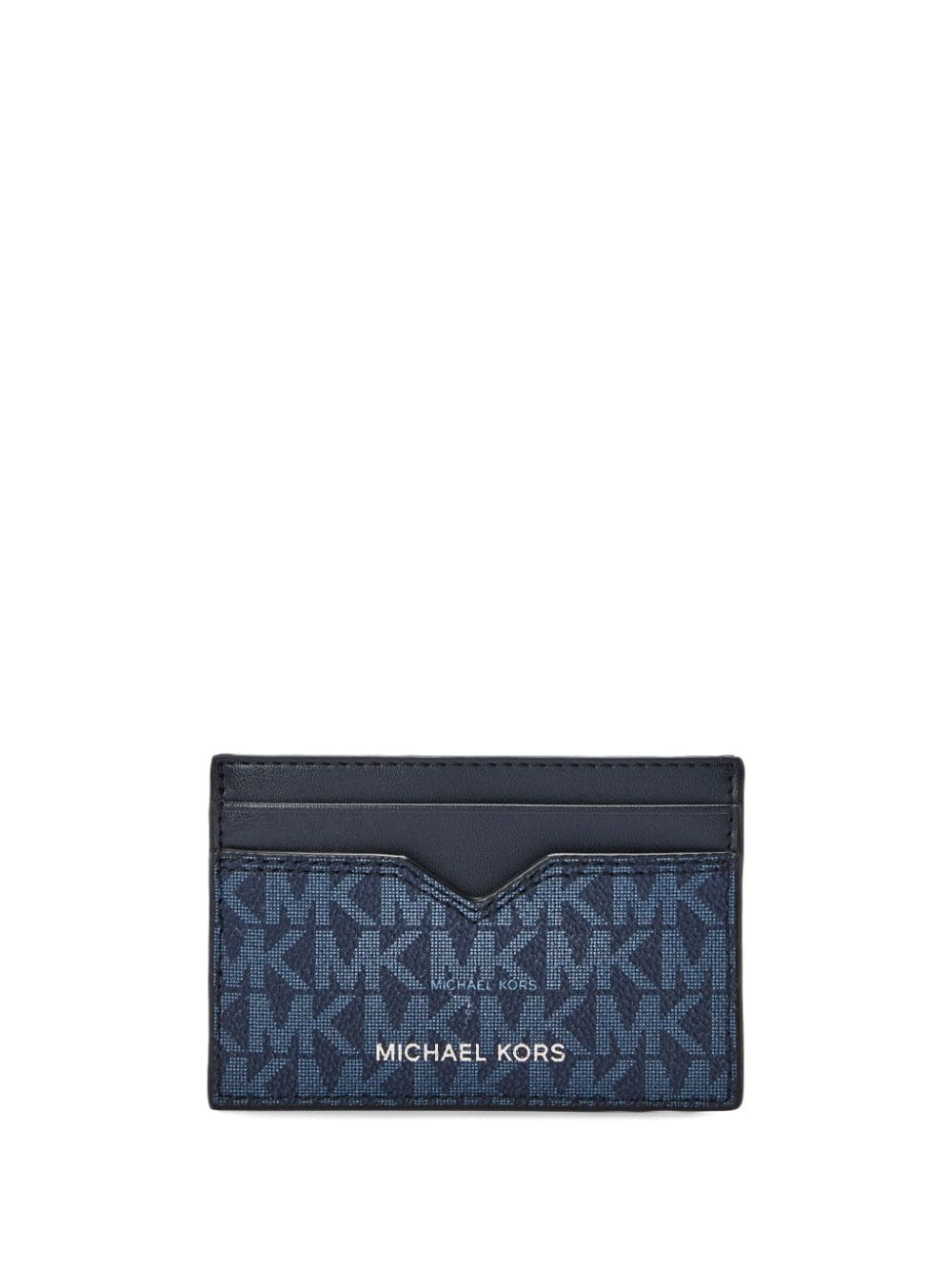 Michael Kors Notched cardholder - Blue von Michael Kors