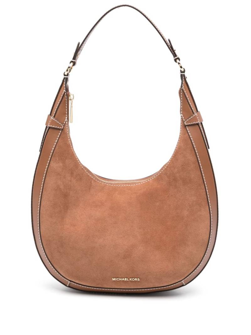 Michael Kors Preston Crescent shoulder bag - Brown von Michael Kors