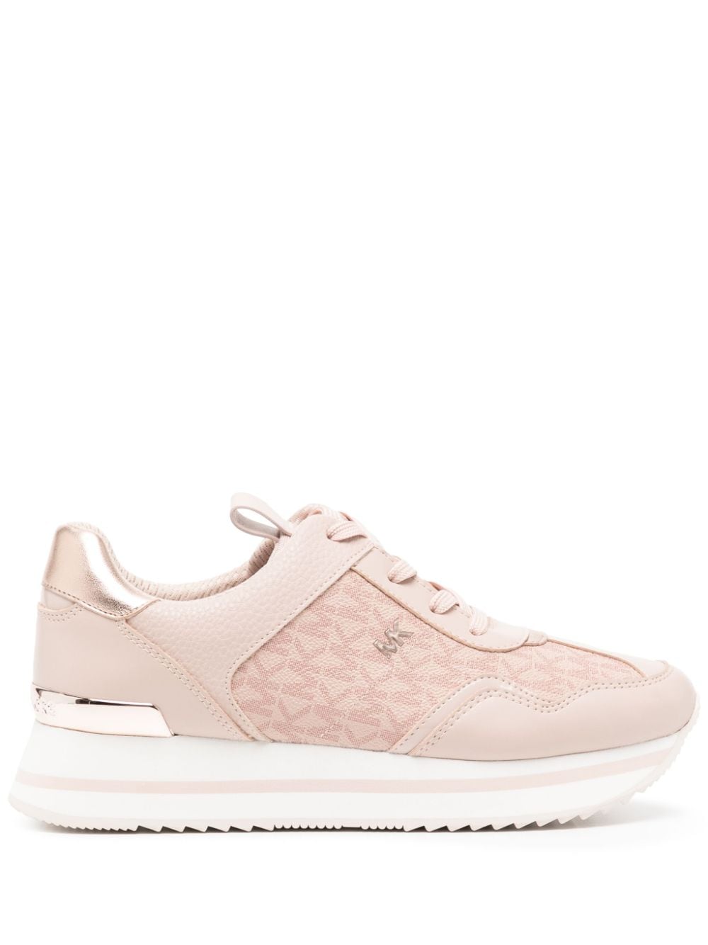 Michael Kors Raina logo-jacquard platform sneakers - Pink von Michael Kors