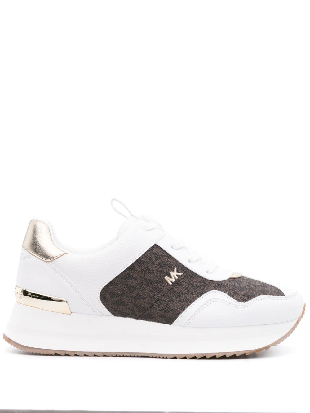 Michael Kors Raina panelled sneakers - White von Michael Kors