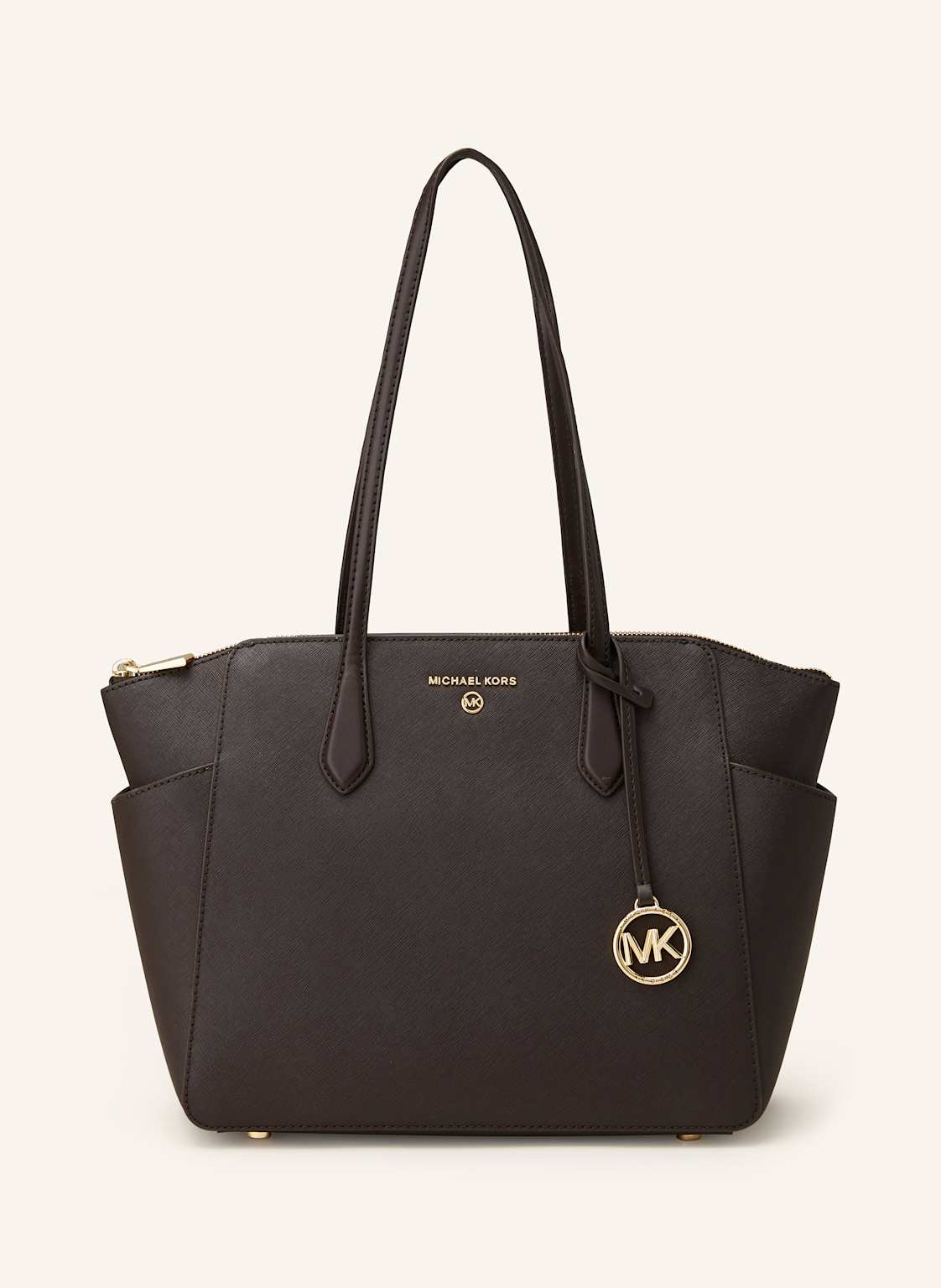 Michael Kors Saffiano-Shopper Kensington schwarz von Michael Kors