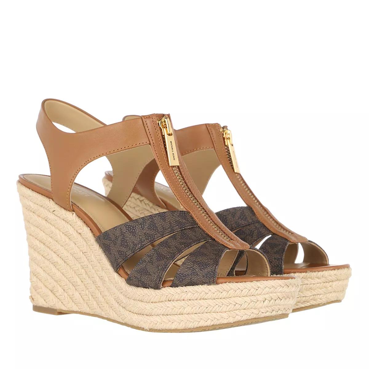 Michael Kors Sandalen - Berkley Wedge - Gr. 39 (EU) - in Braun - für Damen von Michael Kors