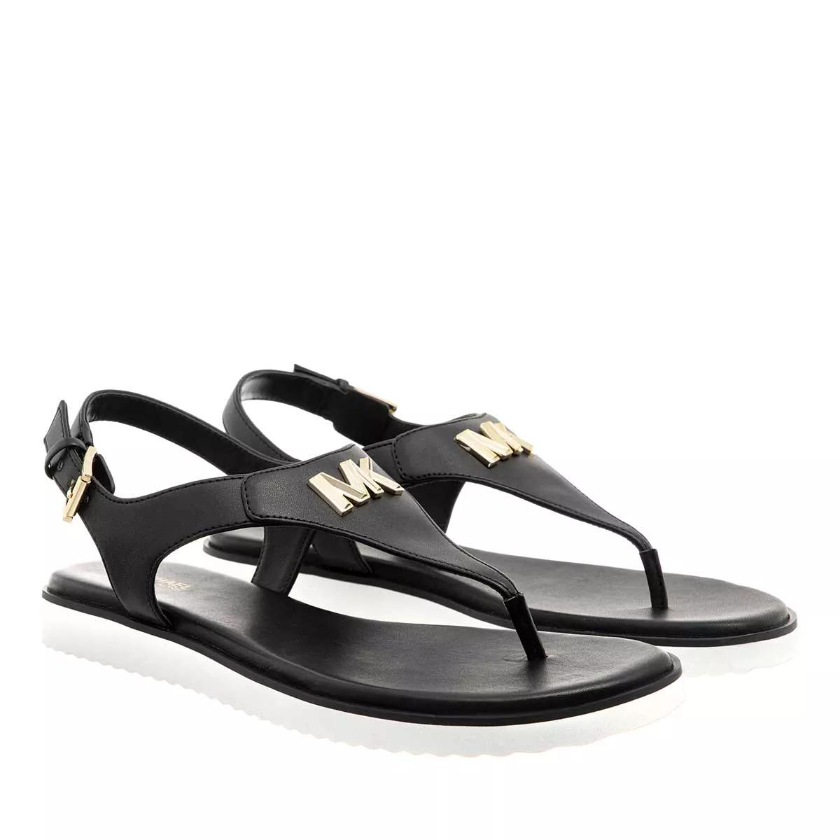 Michael Kors Sandalen - Jilly Flat Sandal - Gr. 37 (EU) - in Schwarz - für Damen von Michael Kors