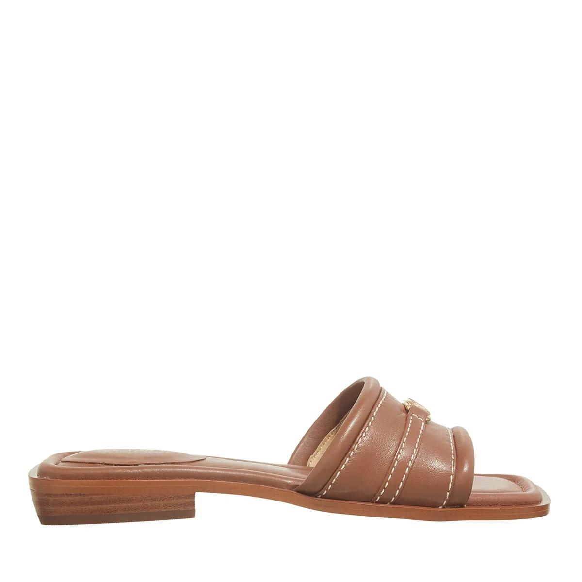 Michael Kors Sandalen - Mandy Slide Sandal - Gr. 36 (EU) - in Braun - für Damen von Michael Kors