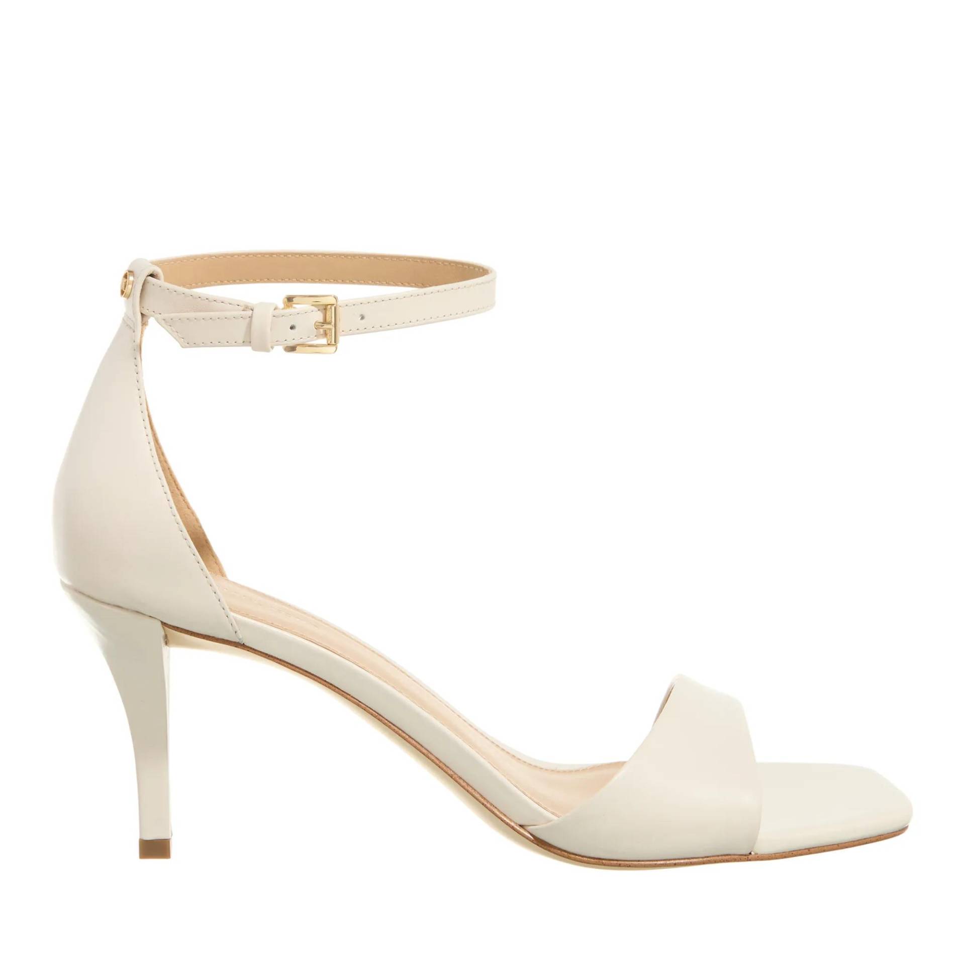 Michael Kors Sandaletten mit Absatz - Jaida Heeled Sandal - Gr. 36 (EU) - in Creme - für Damen von Michael Kors