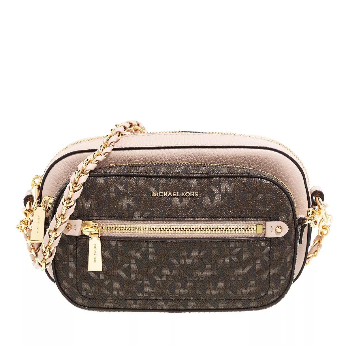 Michael Kors Schultertasche - 5In1 Pouch Camera Crossbody - Gr. unisize - in Braun - für Damen von Michael Kors