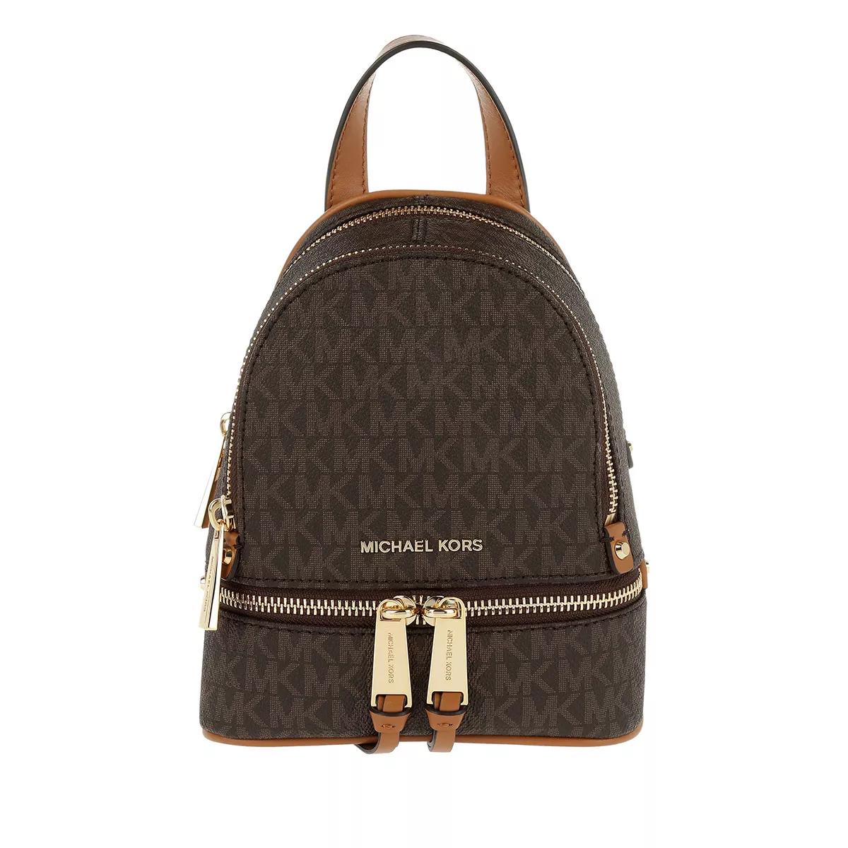 Michael Kors Schultertasche - Extra Small Messenger Backpack - Gr. unisize - in Braun - für Damen von Michael Kors