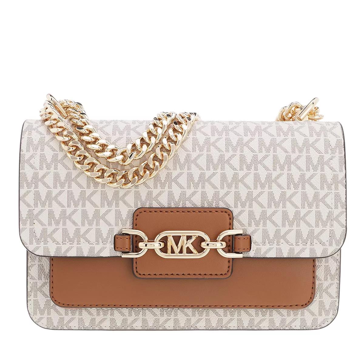 Michael Kors Schultertasche - Heather Large Shoulder Bag - Gr. unisize - in Creme - für Damen von Michael Kors