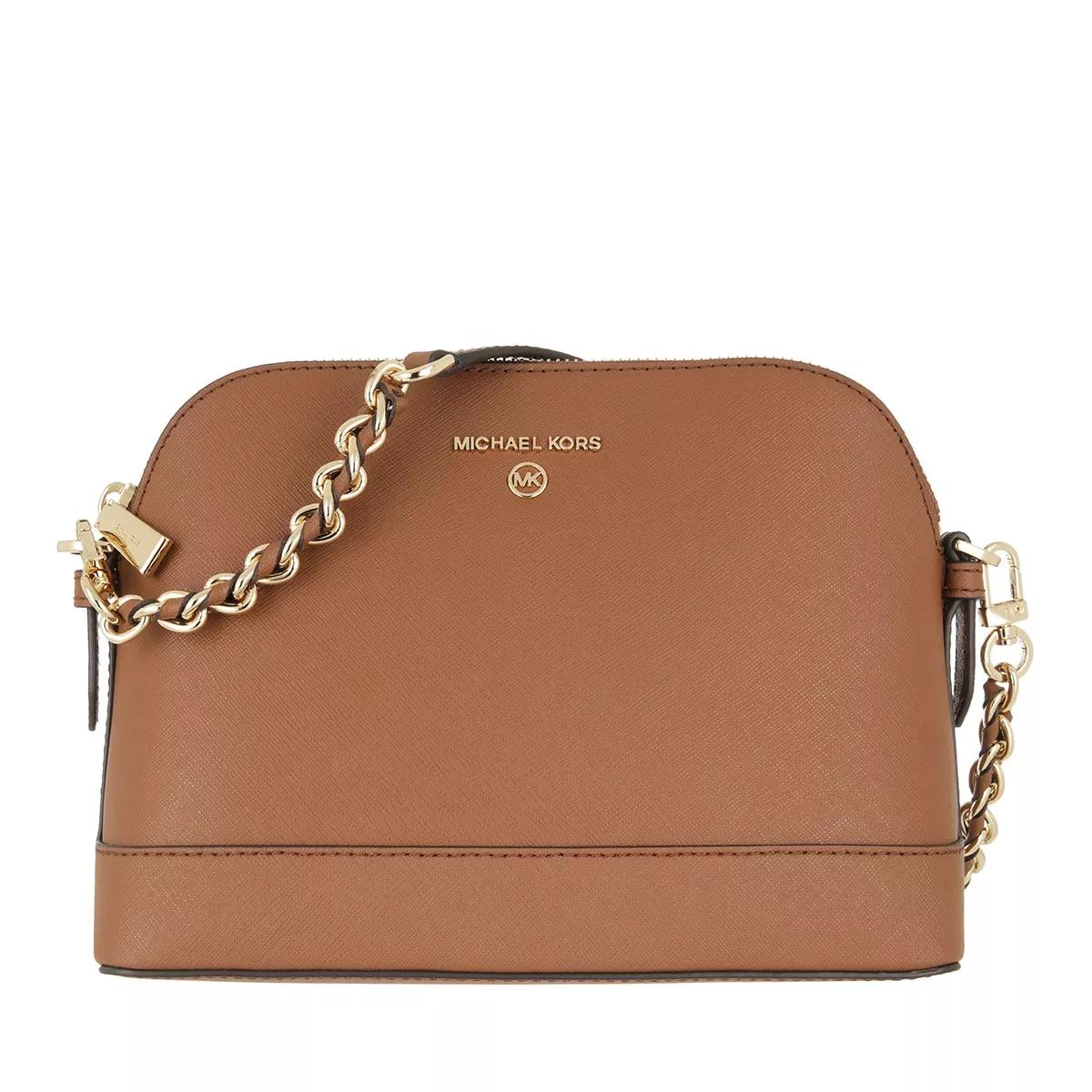 Michael Kors Schultertasche - Jet Set Charm Large Dome Crossbody - Gr. unisize - in Braun - für Damen von Michael Kors