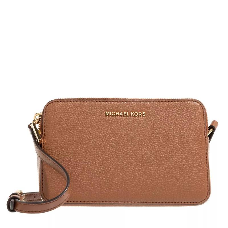 Michael Kors Schultertasche - Jet Set Small Double Zip Camera Xbody - Gr. unisize - in Cognacbraun - für Damen von Michael Kors