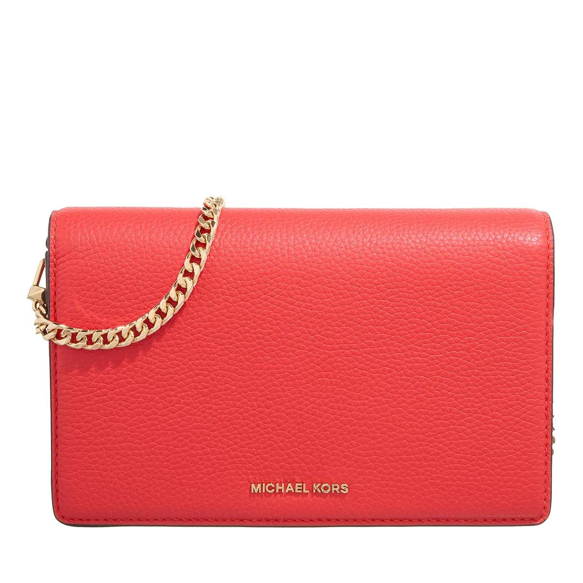 Michael Kors Schultertasche - Md Flap Chn Xbody - Gr. unisize - in Rot - für Damen von Michael Kors