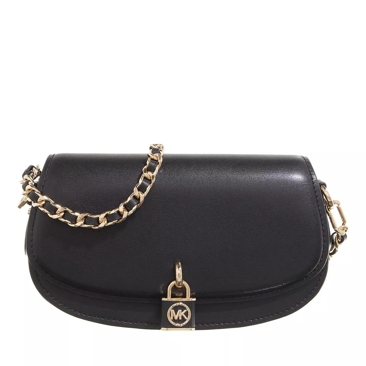 Michael Kors Schultertasche - Mila Small Chain Sling Messenger - Gr. unisize - in Schwarz - für Damen von Michael Kors