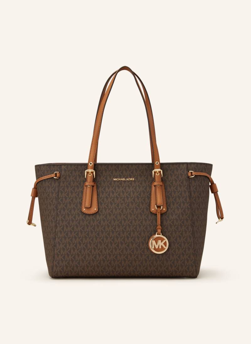 Michael Kors Shopper Voyager braun von Michael Kors