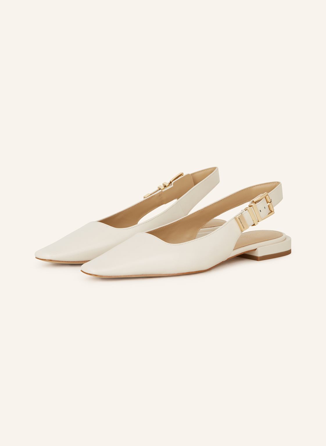 Michael Kors Slingballerinas Darrington weiss von Michael Kors