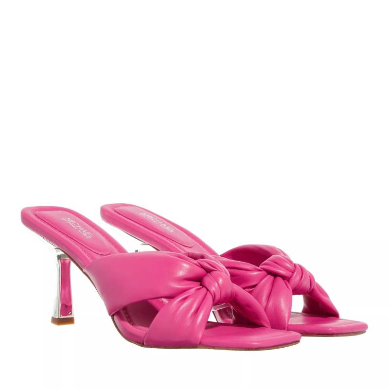 Michael Kors Slipper & Pantoletten - Elena Heeled Sandal - Gr. 36 (EU) - in Rosa - für Damen von Michael Kors