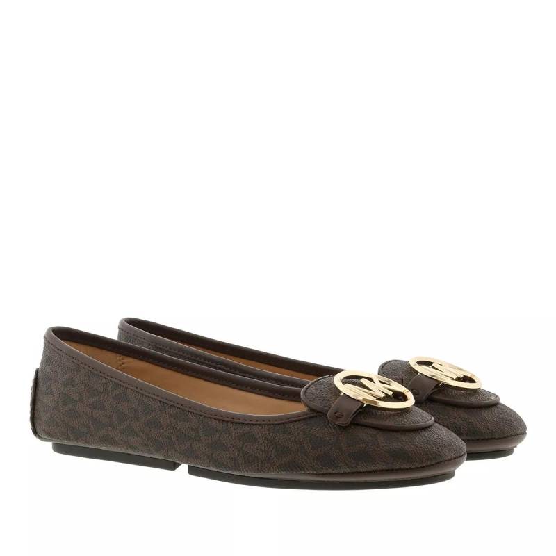 Michael Kors Slipper & Pantoletten - Lillie Moc - Gr. 36 (EU) - in Braun - für Damen von Michael Kors