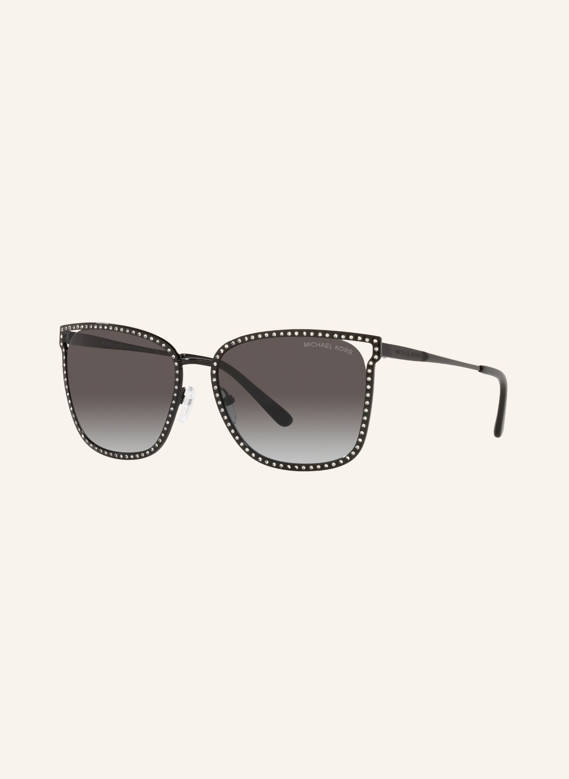 Michael Kors Sonnenbrille mk1098b Stockholm Mit Schmucksteinbesatz schwarz von Michael Kors