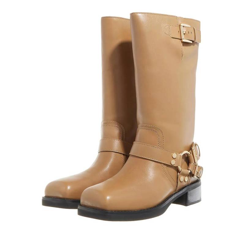 Michael Kors Stiefel - Crosby Moto Boot - Gr. 36 (EU) - in Braun - für Damen von Michael Kors